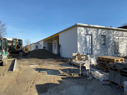 Baufortschritt Dezember 2019